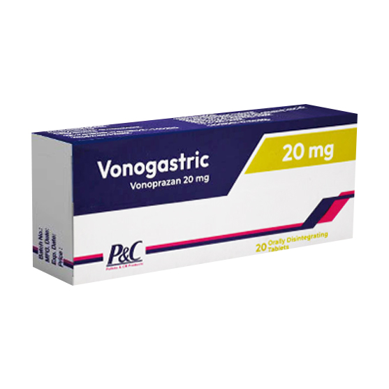 Vonogastric 20mg 20 Orally Disintegrating Tablets