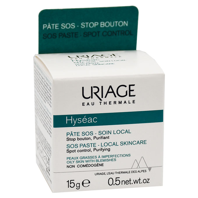 Uriage Hyseac Local Skin Care Spot Control & Purifying SOS Paste 15gm