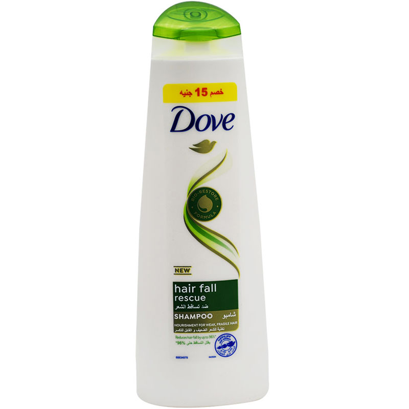 Dove Hair Fall Rescue Shampoo 350ml Discount 15 L.E (Offer pack)