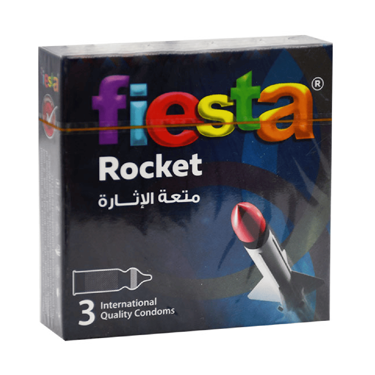 Fiesta Rocket Condoms 3pcs