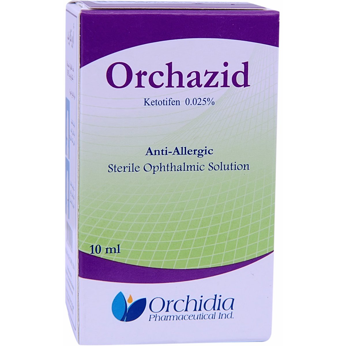 Orchazid 0.025% 10ml Eye Drop