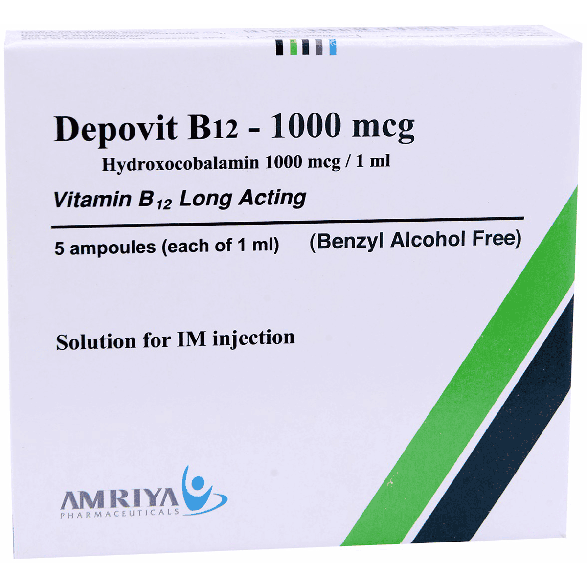 Depovit B12 1000mcg /1ml 5 Ampoules