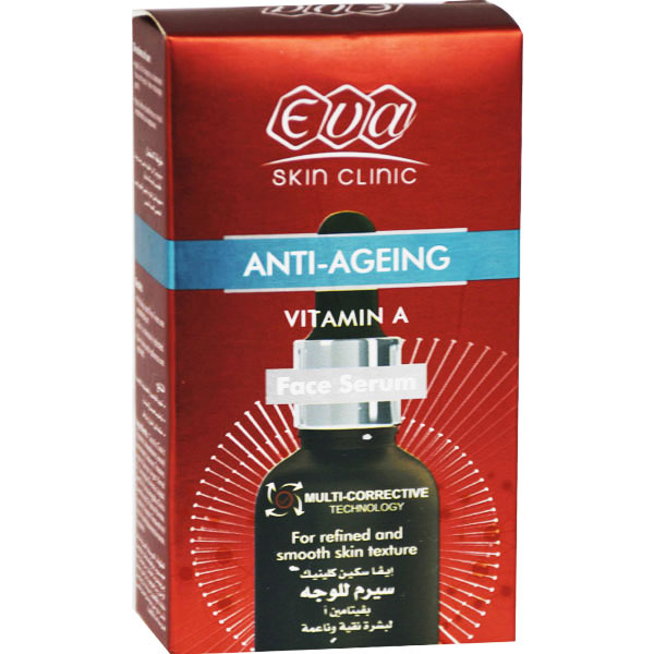 Eva Skin Clinic Anti Ageing Vitamin A Face Seurm 30ml