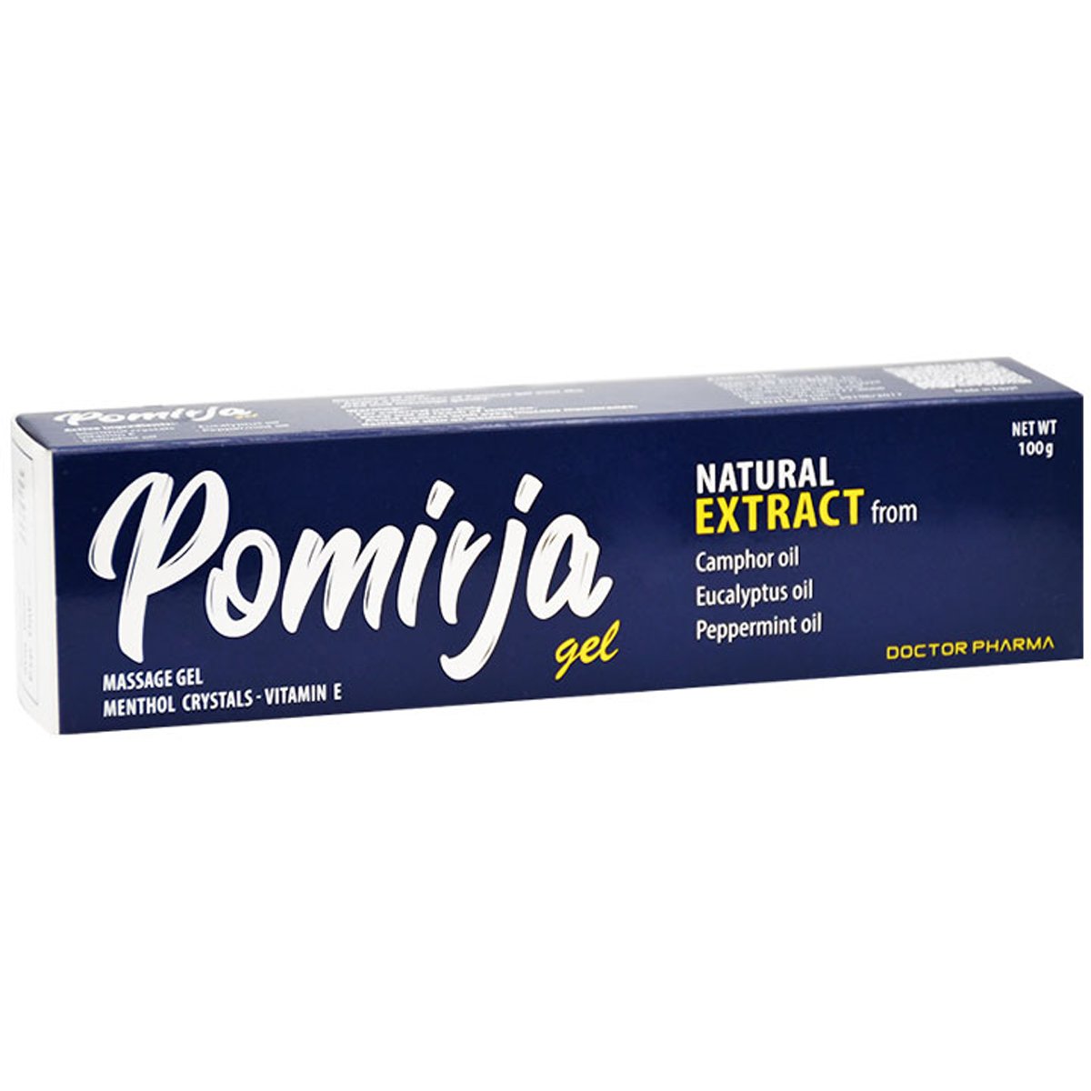 Pomirja 100Gm Massage Gel