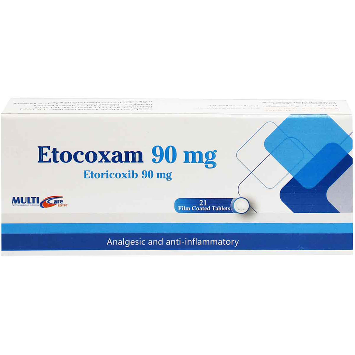 Etocoxam 90 mg 21 Film Coated Tablets