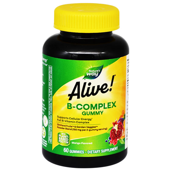 Alive B Complex Mango Flavor 60 Gummy