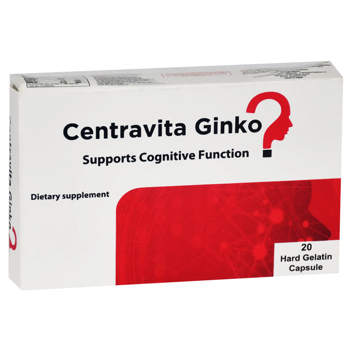 Centravita Ginko 20 Hard Gelatin capsules
