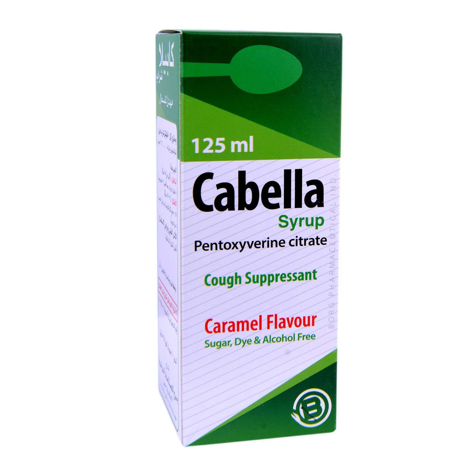 Cabella 125ml Syrup