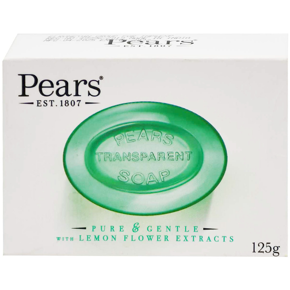 Pears Pure and Gentle Lemon Flower Soap 125 gm