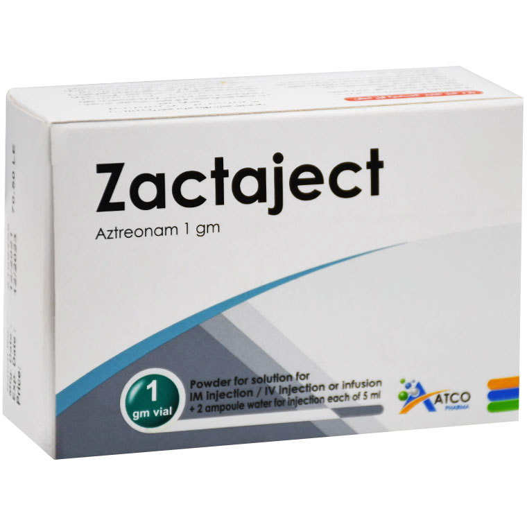 Zactaject 1gm Intramascular/Intravenous Infusion 1 Vial