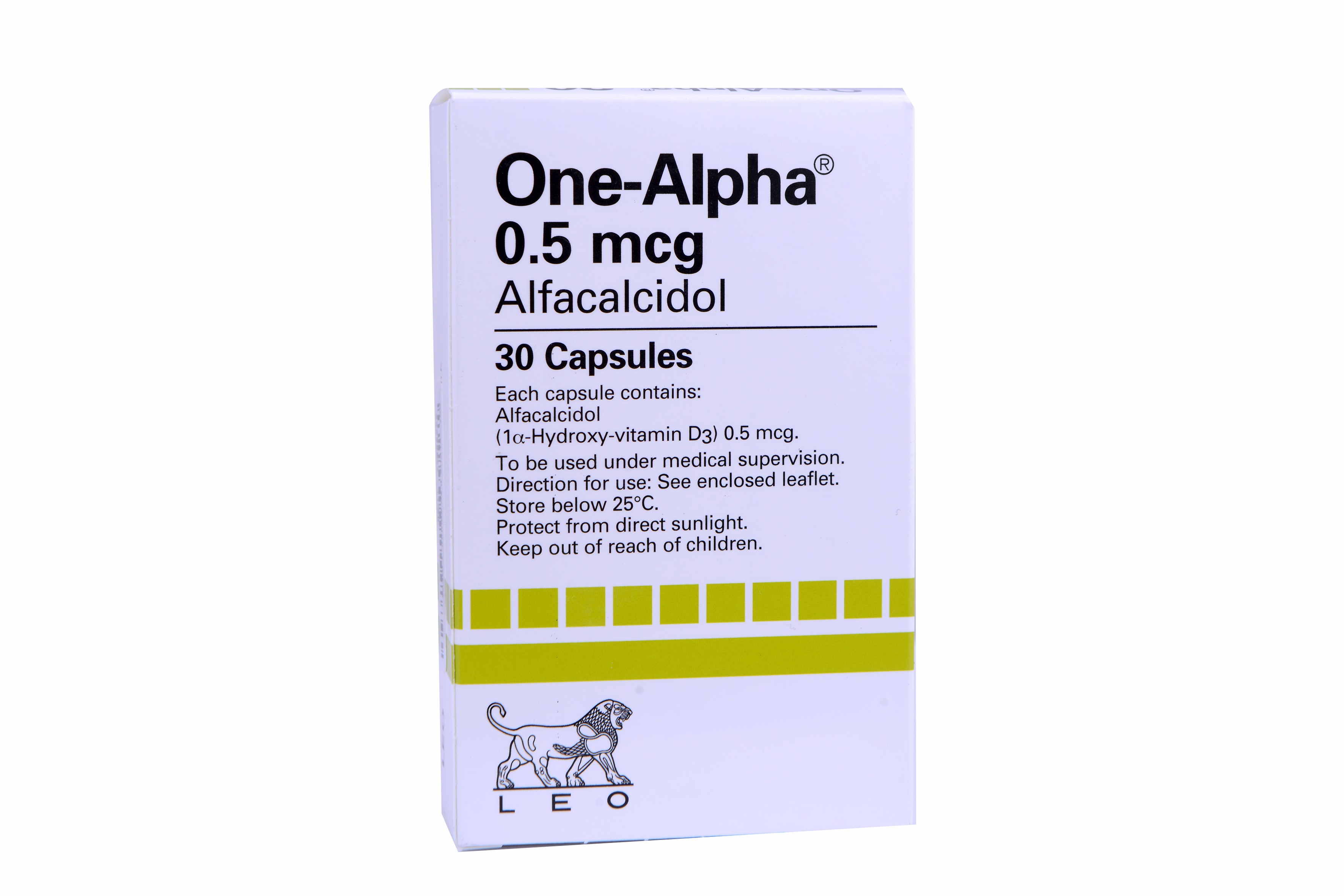 One Alpha 0.5mcg 30 Capsules
