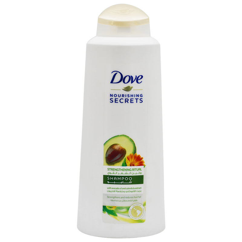 Dove Strengthing Ritual With Avocado Shampoo 600ml