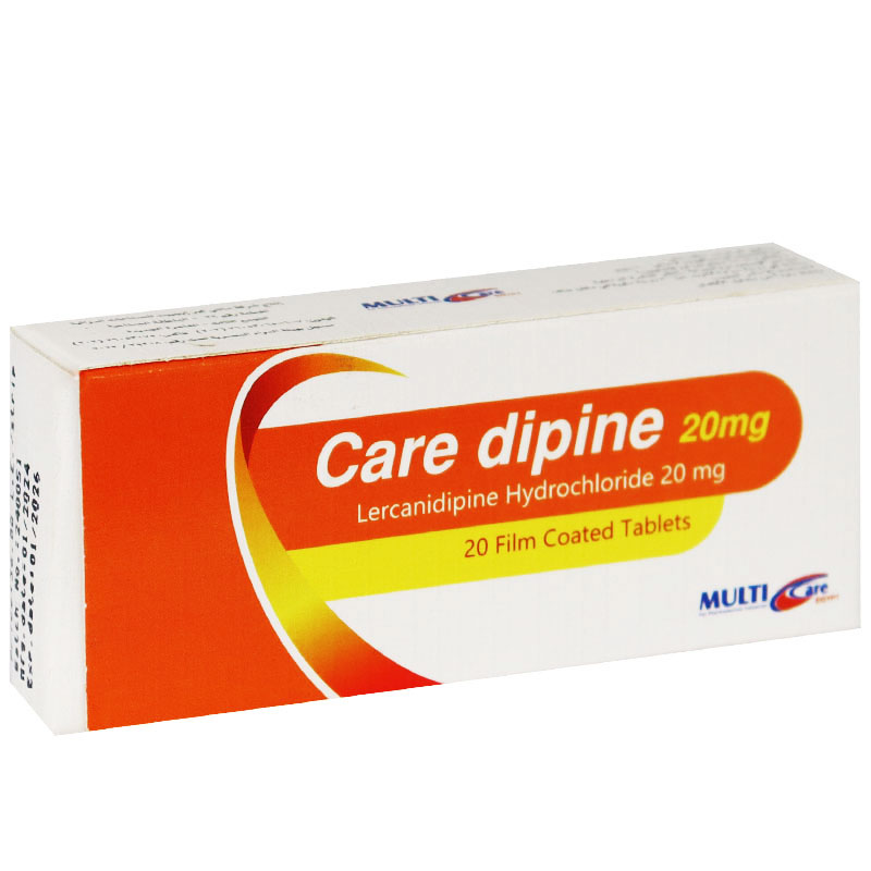 Care Dipine 20mg 30 Film Coated Tablets