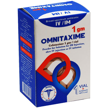 Omnitaxime 1gm 1 Vial