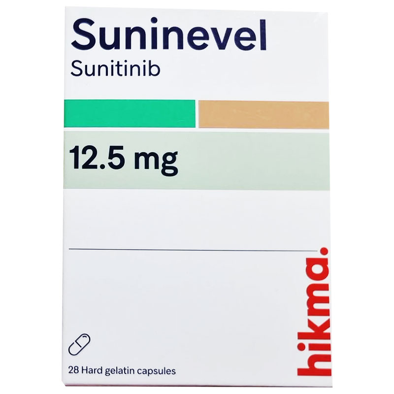 Suninevel 12.5mg 28 Hard Gelatin Capsules image number 0