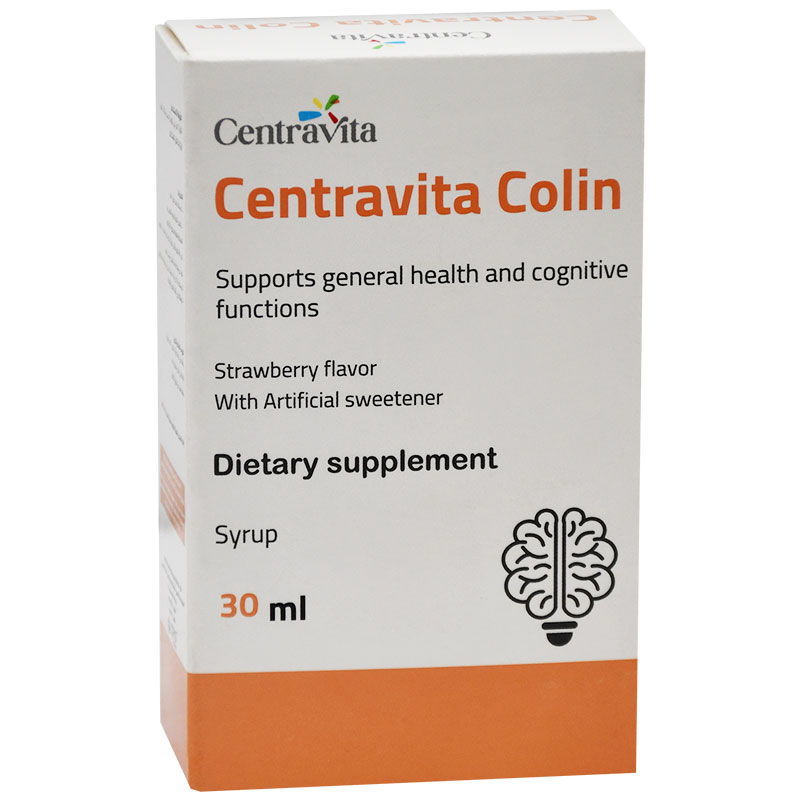 Centravita Colin Strawberry Flavor Syrup 30ml