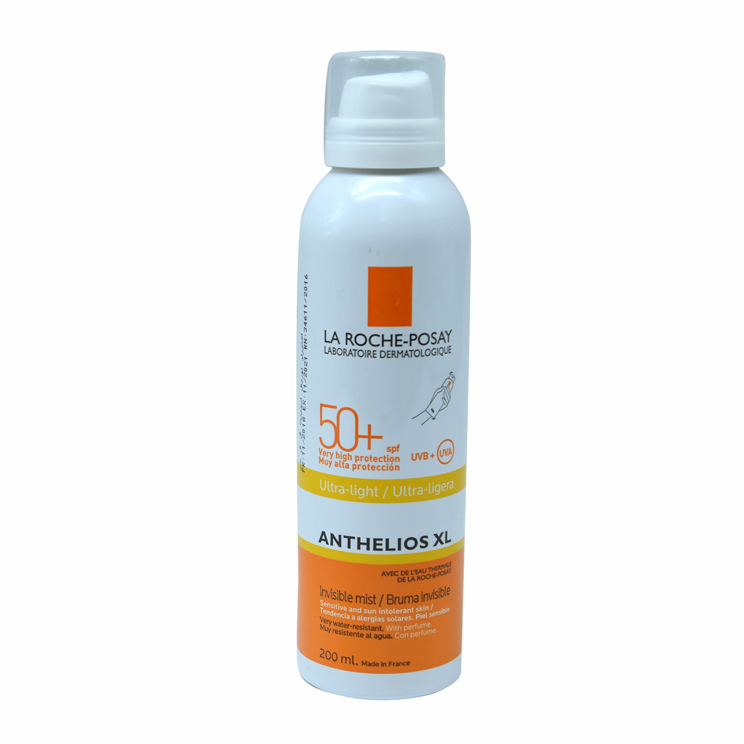 La Roche Anthelios XL (SPF50 +) Ultra Light I.Mist200ml