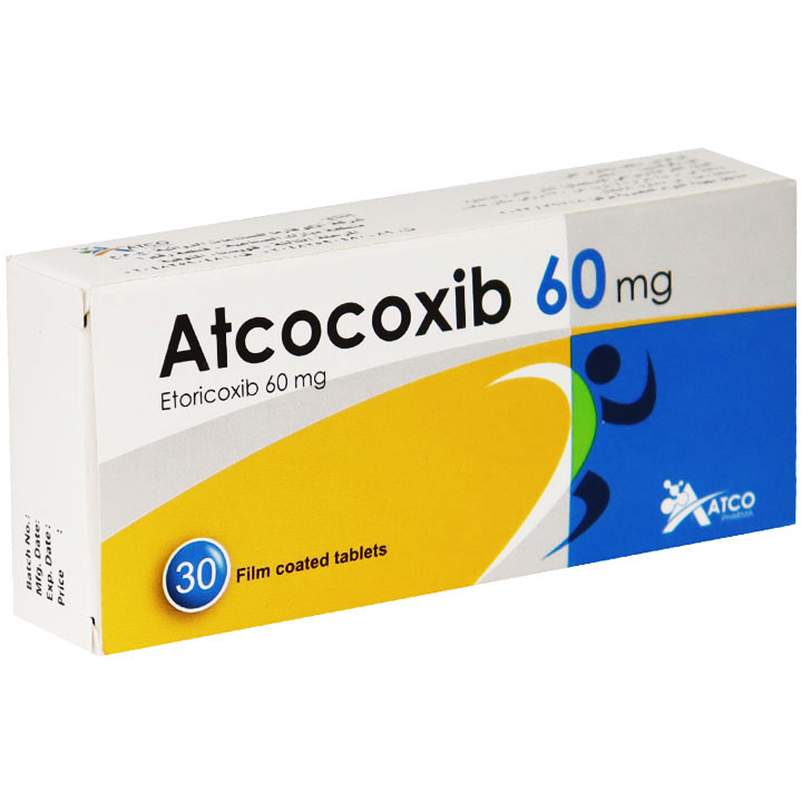 Atcocoxib 60mg 30 Film Coated Tablets