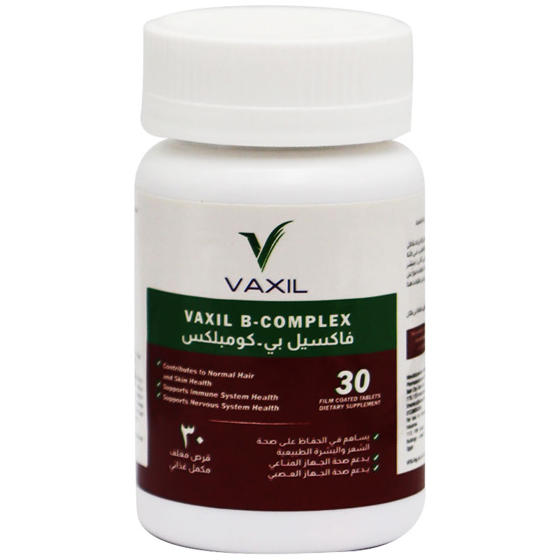Vaxil B-Complex 30 Film Coated Tablets