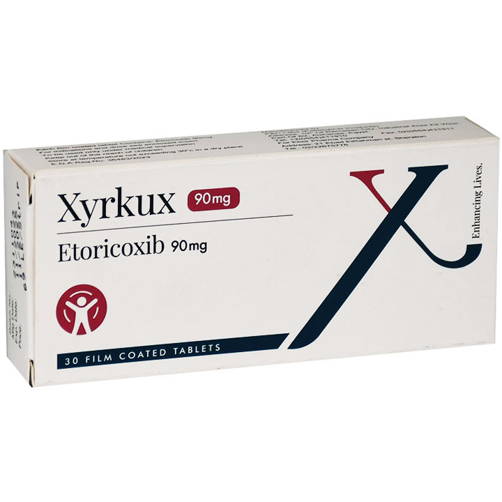 Xyrkux 90mg 30 Film Coated Tablets