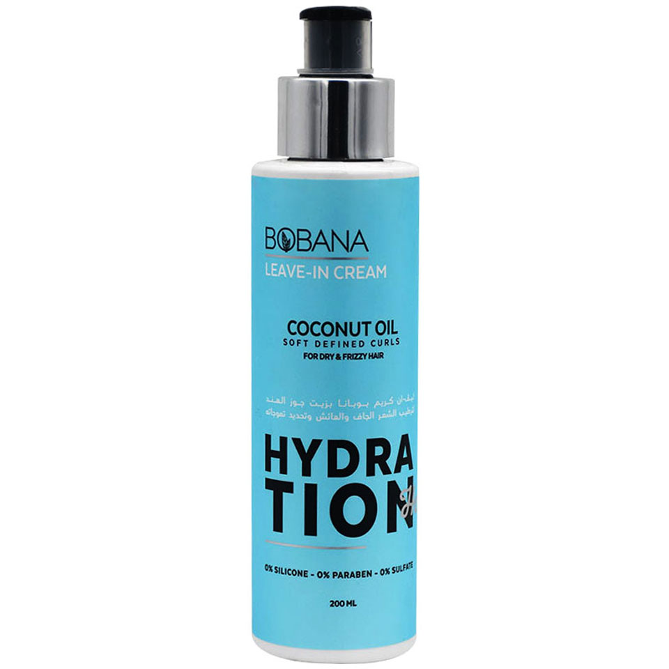 Bobana Hydration Hair Coconut Leave In Cream 200ml