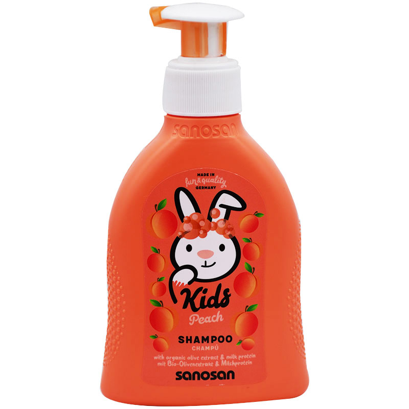 Sanosan Kids Peach Shmpoo 200ml