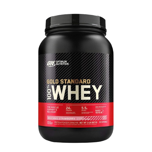 ON Whey Gold Stand Delicious Strawberry 907gm