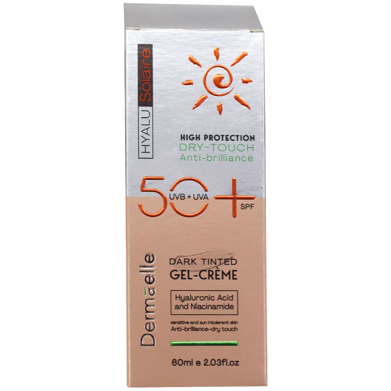 Dermaelle Hyalu Solaire SPF(50+) Dark Tinted Gel Cream 60ml