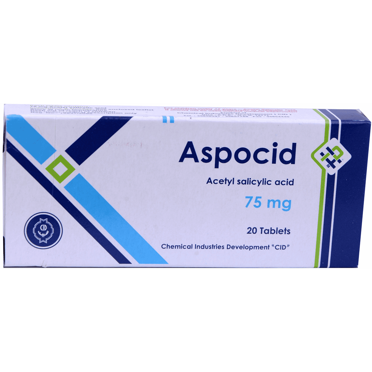 Aspocid 75mg 20 Tablets