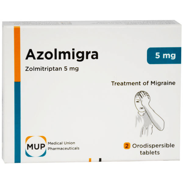 Azolmigra 5mg 2 Oral Dispersable Tablets
