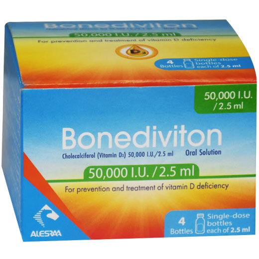 Bonediviton 50000IU/2.5ml 4 Bottles
