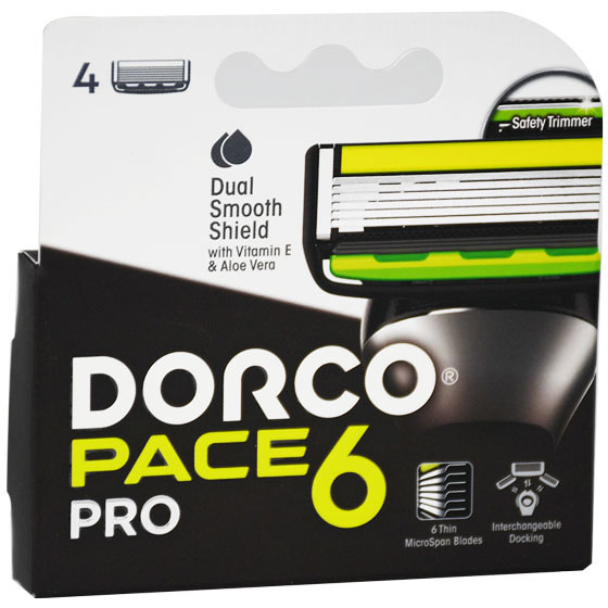 Dorco Pace 6 Pro ( Blades 4 pieces )