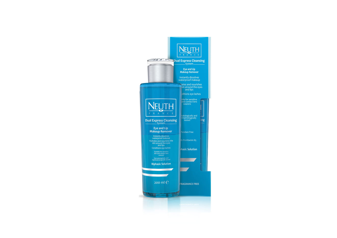 Neuth Dual Express Cleansing System Eye&Lip Make up Remover 200ml