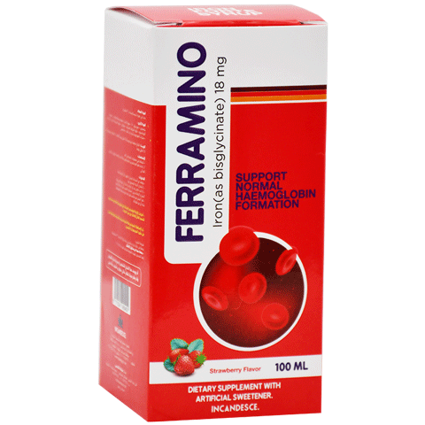 Ferramino Strawberry Flavor Syrup 100ml