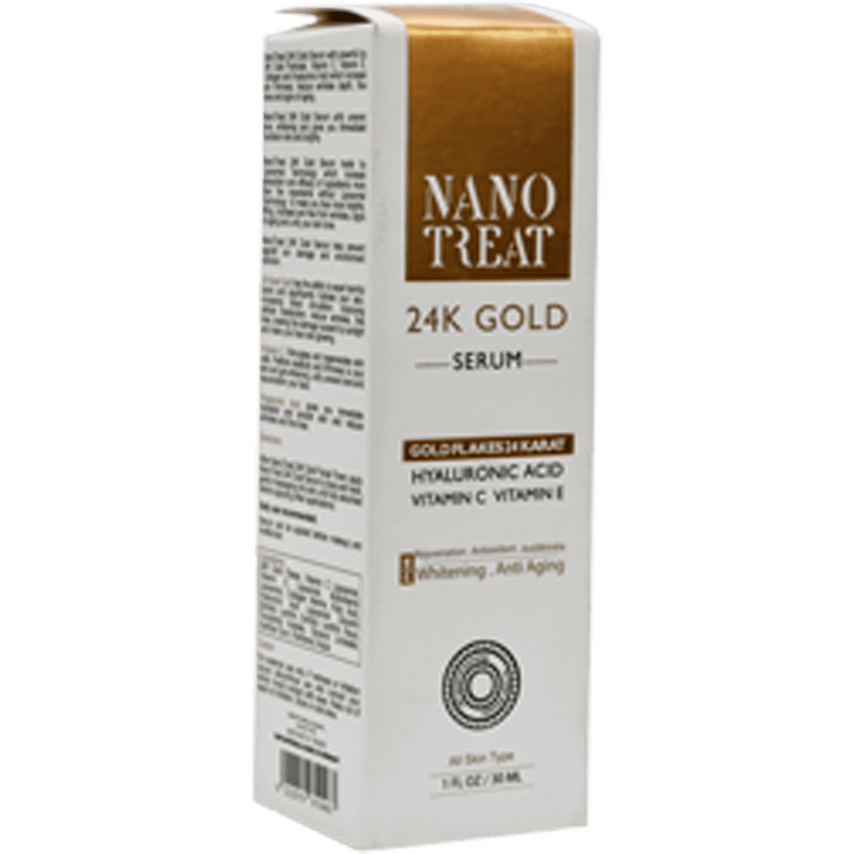 Nanotreat Gold 24k Anti Aging Serum 30ml