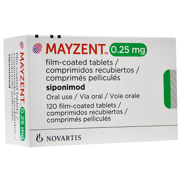 Mayzent 0.25mg 120 Film Coated Tablet (Refrigerated)