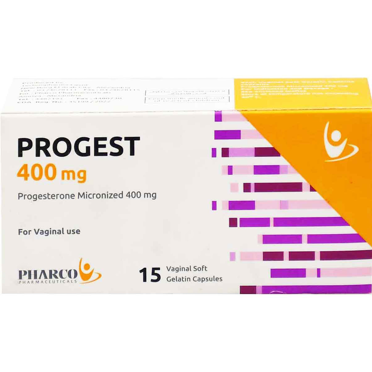 Progest 400 mg 15 Vaginal Soft Gelatin Capsules