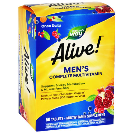 Alive Mens 50 Tablets