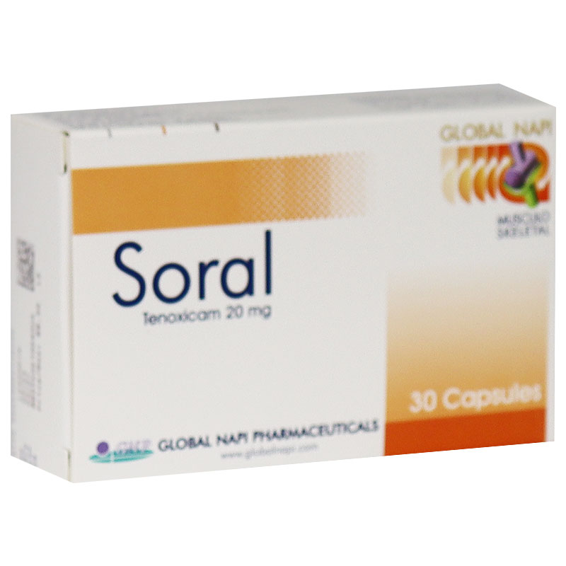 Soral 20mg 30 capsules