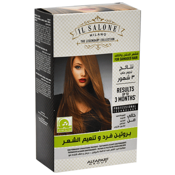 IL Salone Protein Formaldhyde-Free Straightening Kit With Argan Oil For Damaged Hair