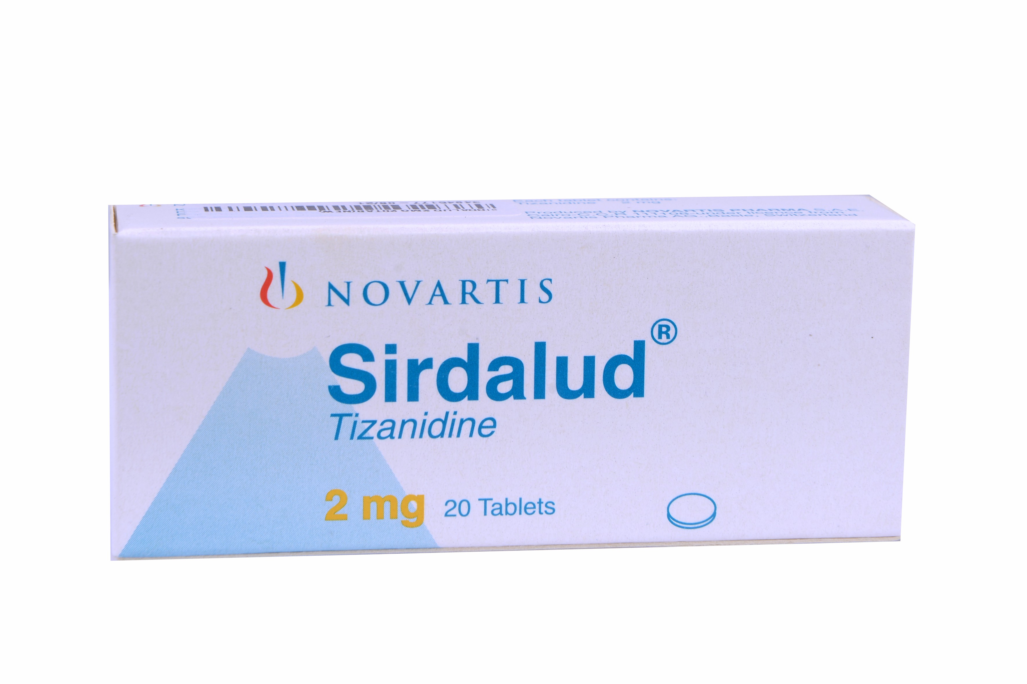Sirdalud 2mg 20Tab