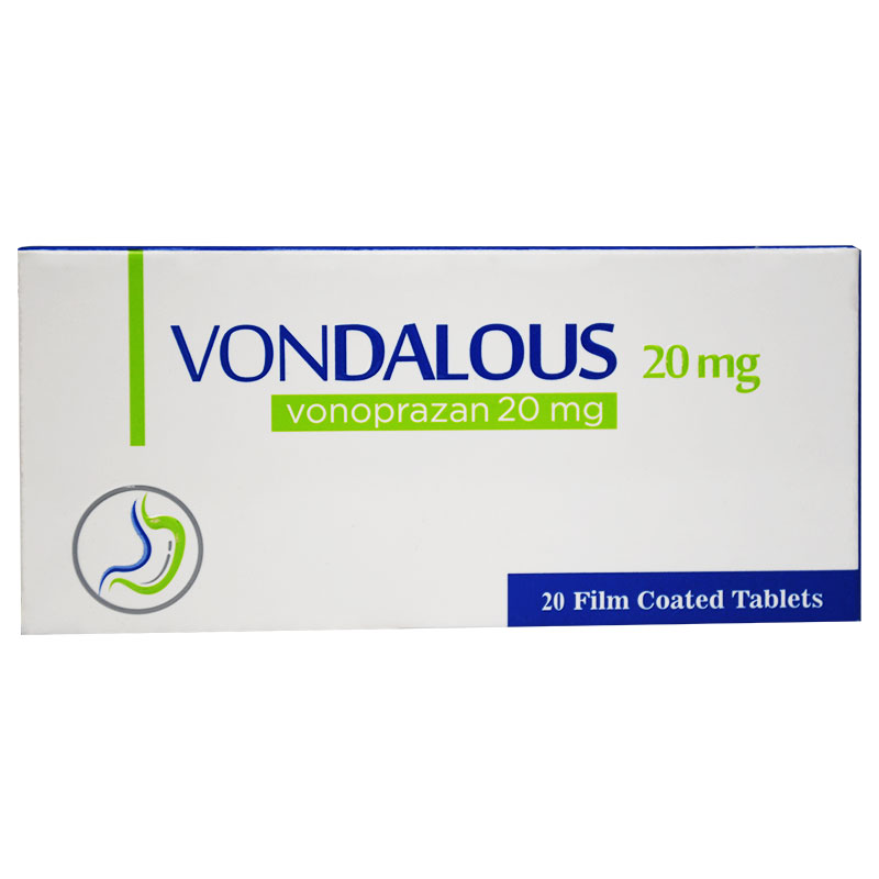 Vondalous 20mg 20 Film Coated Tablet
