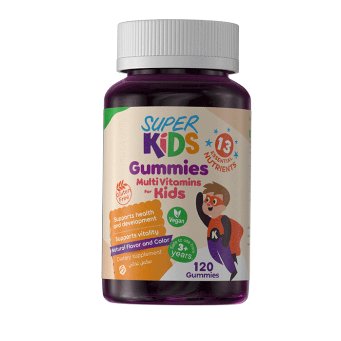 Super Kids Multi Vitamins Gummies 120 Gummy