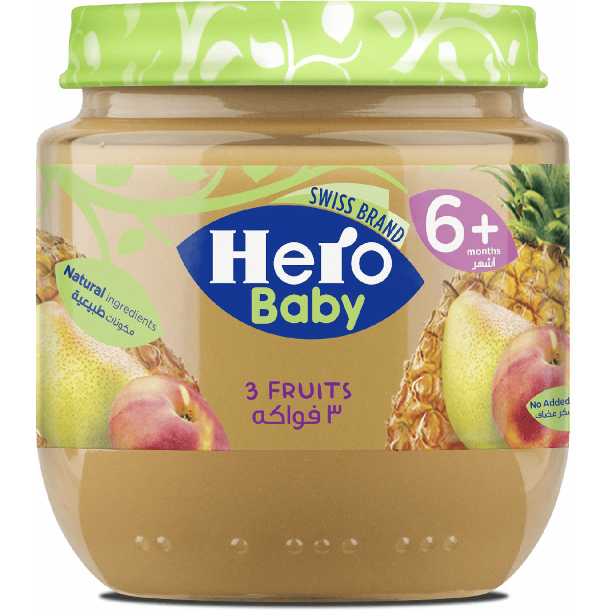 Hero Baby 3 Fruits 6Months 130/25gm