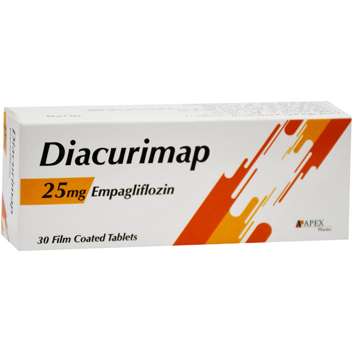 Diacurimap 25mg 30 Film Coated Tablet