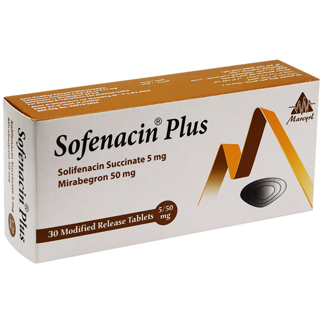 Sofenacin Plus 5mg/50mg 30 Modified Release Tablets