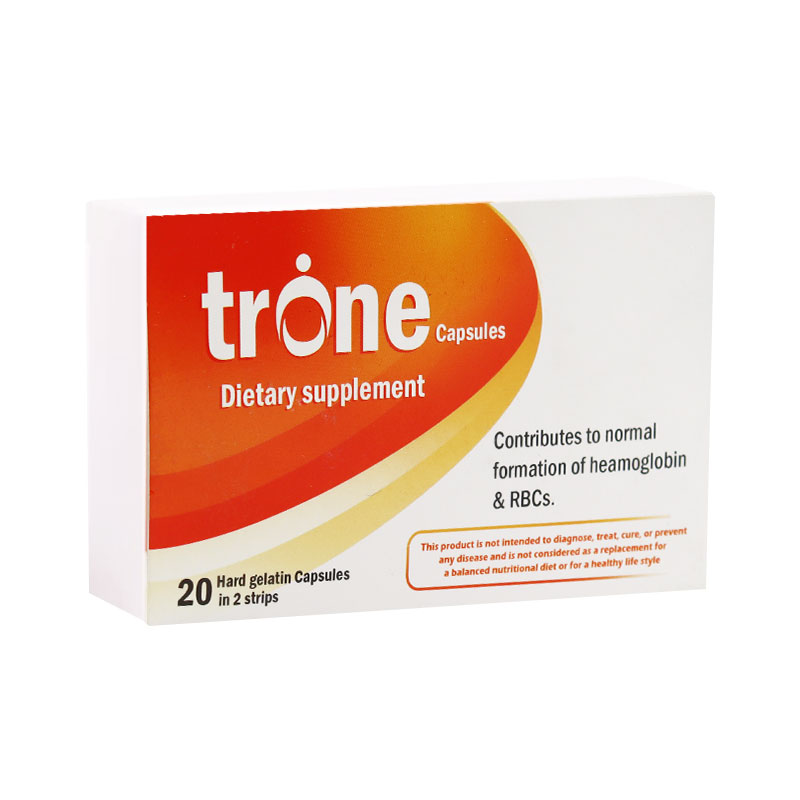 Trone 20 Hard Gelatin Capsules