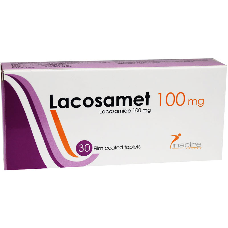 Lacosamet 100mg 30 Film Coated Tablets