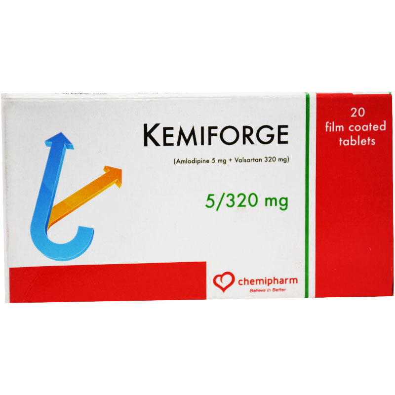 Kemiforge 5/320mg 20 Film Coated Tablet