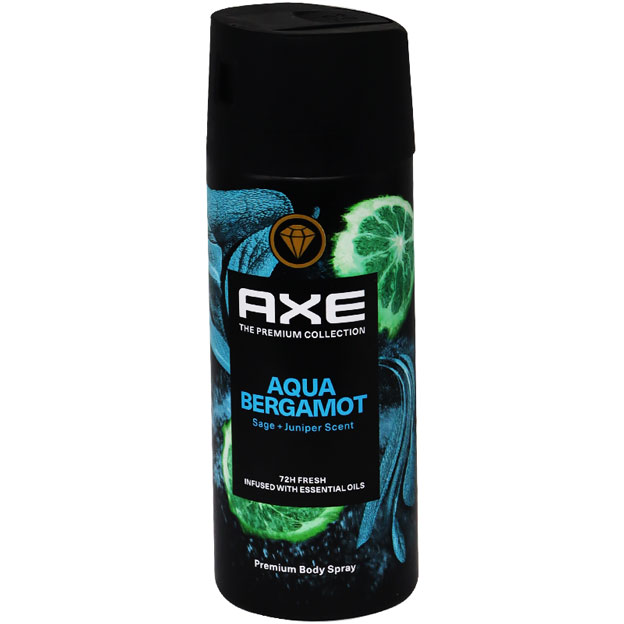Axe Aqua Bergamot Body Spray for Men 150ml